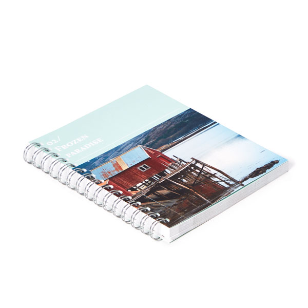 100 Tidningar med spiralbindning