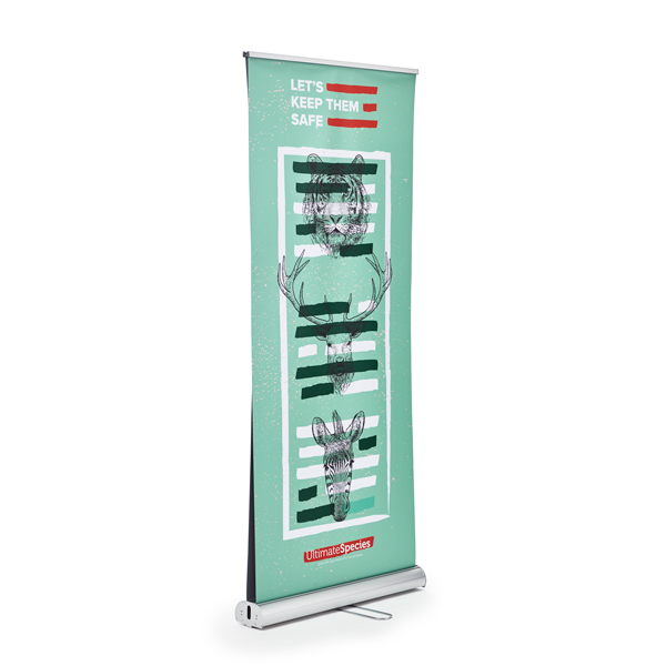 1 Dubbelsidig roll-up standard